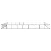 Dog Kennel Black 678.1 ft² Steel
