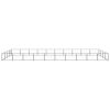 Dog Kennel Black 430.6 ft² Steel